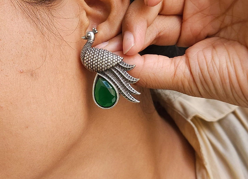 Peehen Bird Earrings