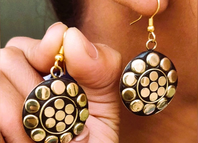 Drop BohoTibetian Earrings!!