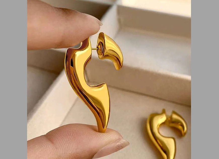 Jiti Question Solid Earrings