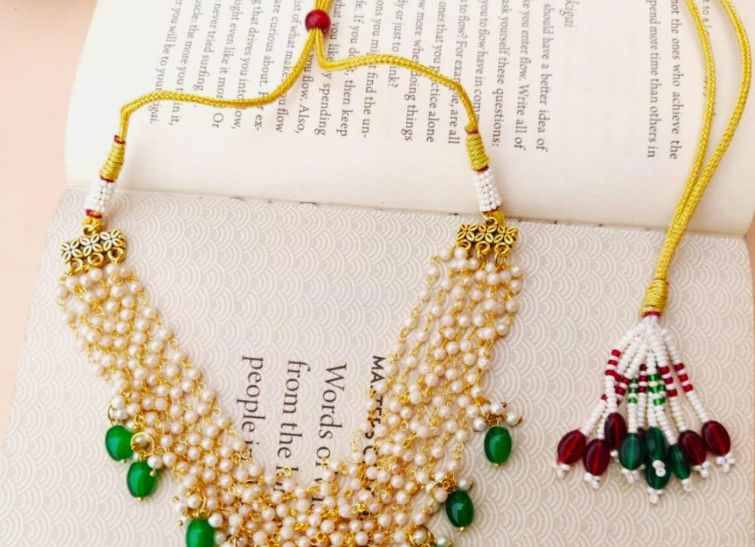 Lokya Pearl Chocker Necklace!!