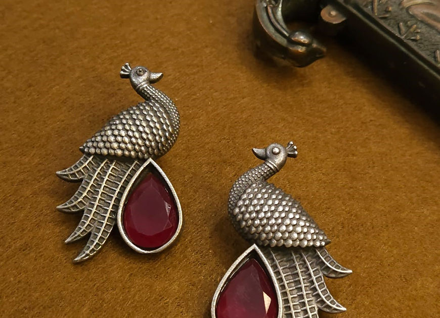 Peehen Bird Earrings