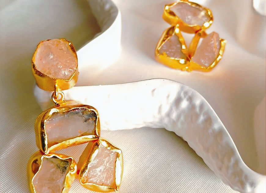 Jiti Natural Stone Earrings!!