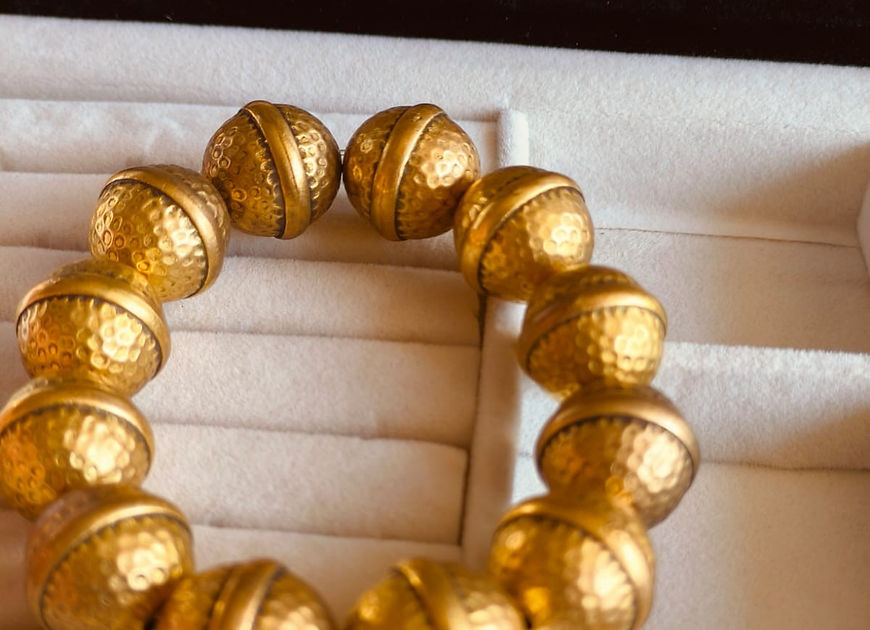 Xanthi Jupiter Beads Stretchable Bracelet!!