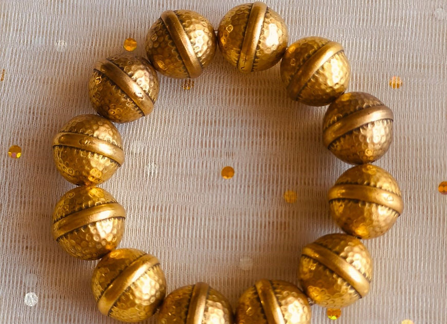 Xanthi Jupiter Beads Stretchable Bracelet!!