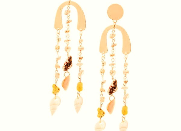 Boho Lines Long Earrings