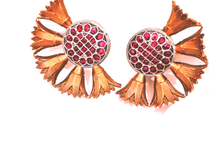 Gunjita Floral Earrings!!