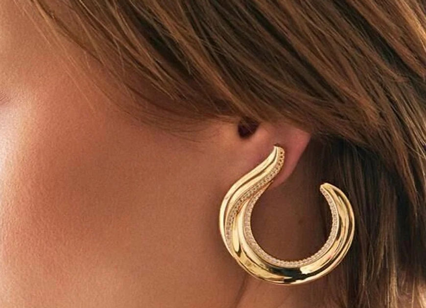 Ninisha CZ Dangler Earrings