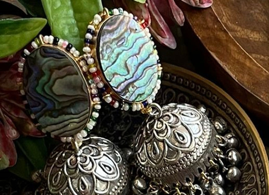 Mithya statement Necklace Set