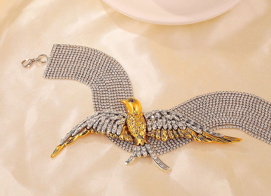 Shyena Bird Chocker statement Necklace!!