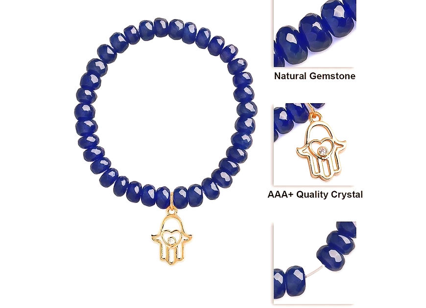 Blue Embellishment Charm Bracelet!!