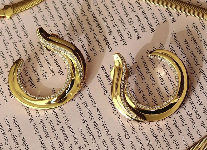 Ninisha CZ Dangler Earrings