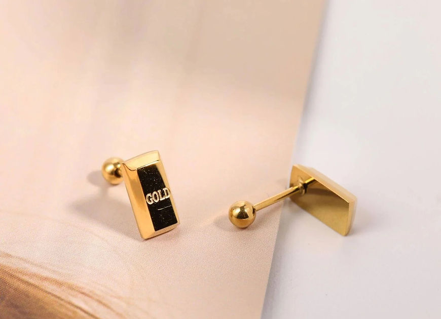 Auric Tiny Glossy Stud Earrings!!