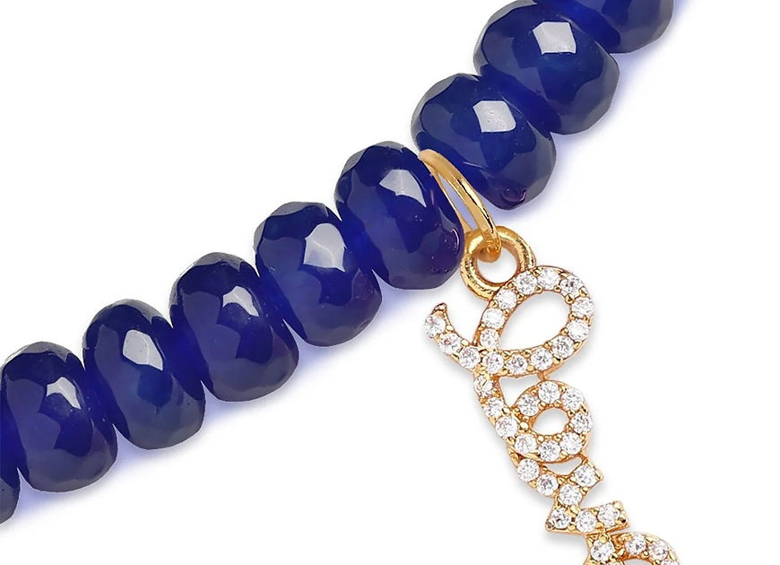 Blue Embellishment Charm Bracelet!!