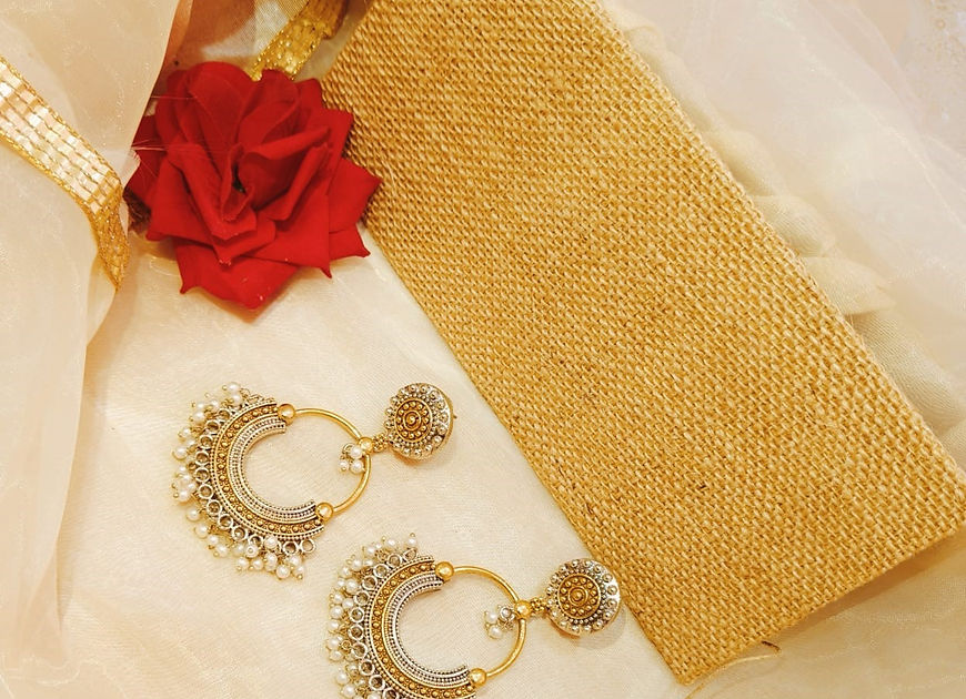 Shalena Dual tone Long Danglers