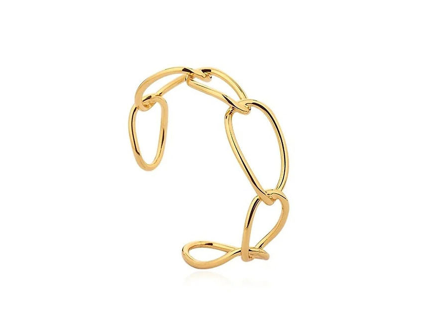 Arghya Big Links Cuff Bracelate