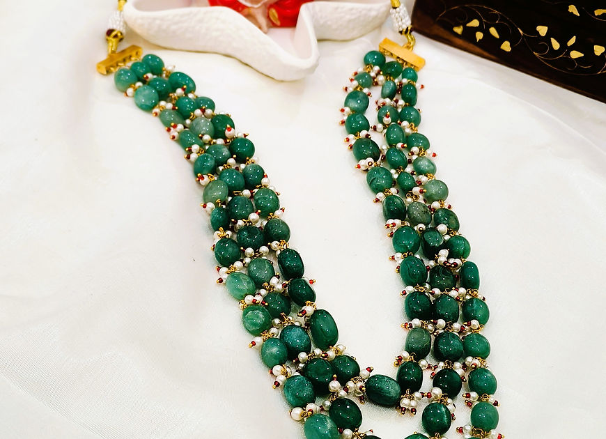 Sadnika Natural Onyx Necklace!!