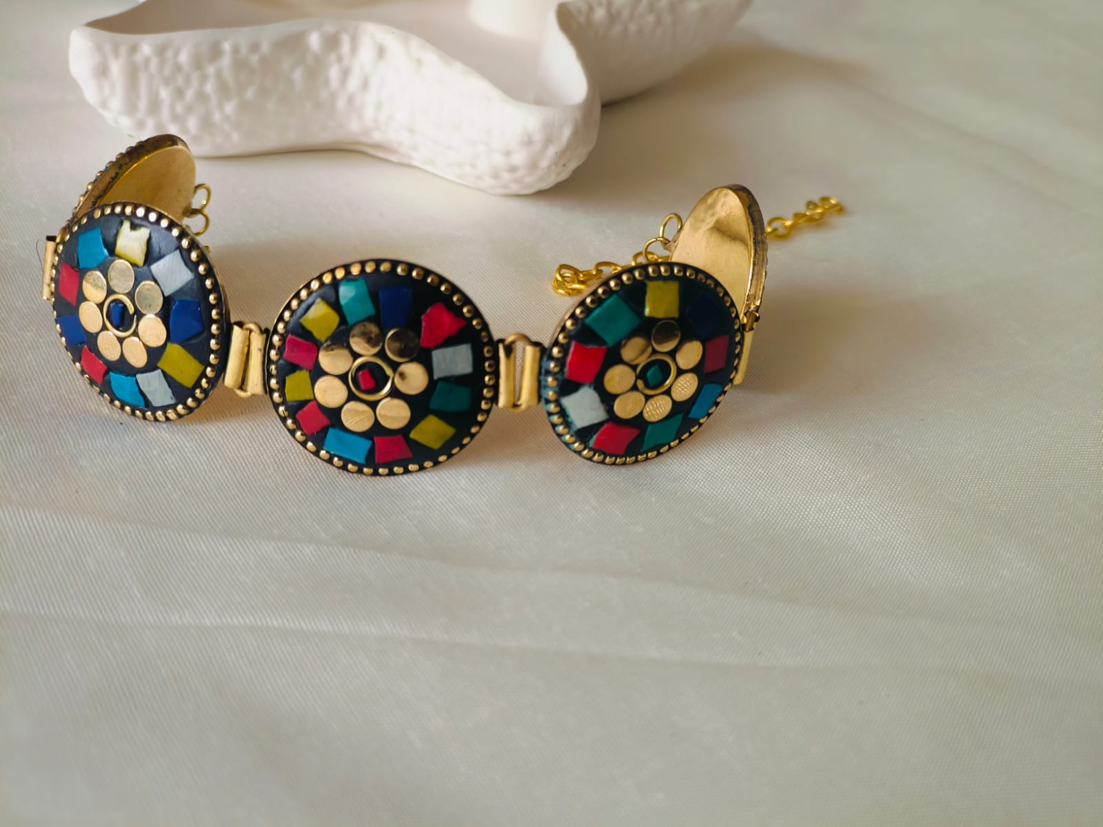 Tibetan Multicolor Round Bracelet
