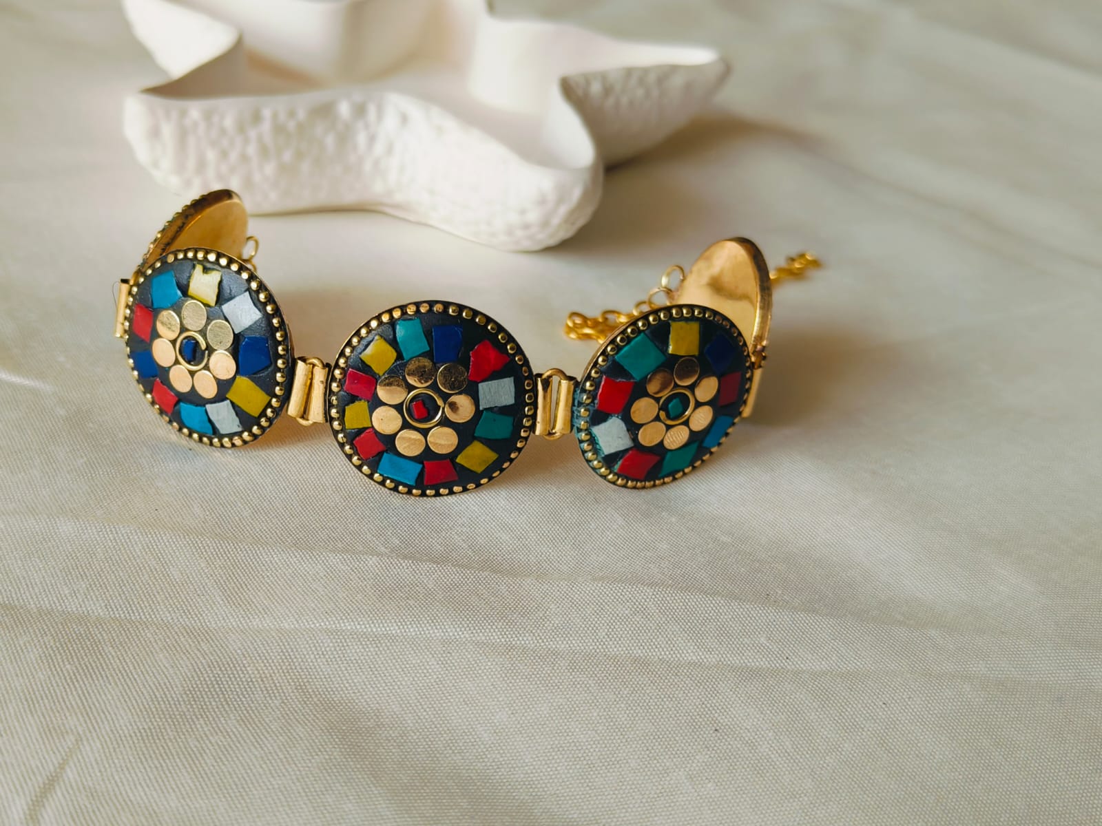 Tibetan Multicolor Round Bracelet