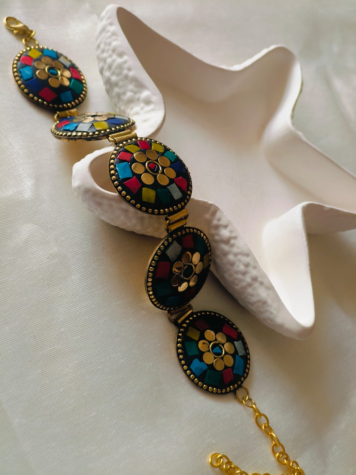 Tibetan Multicolor Round Bracelet