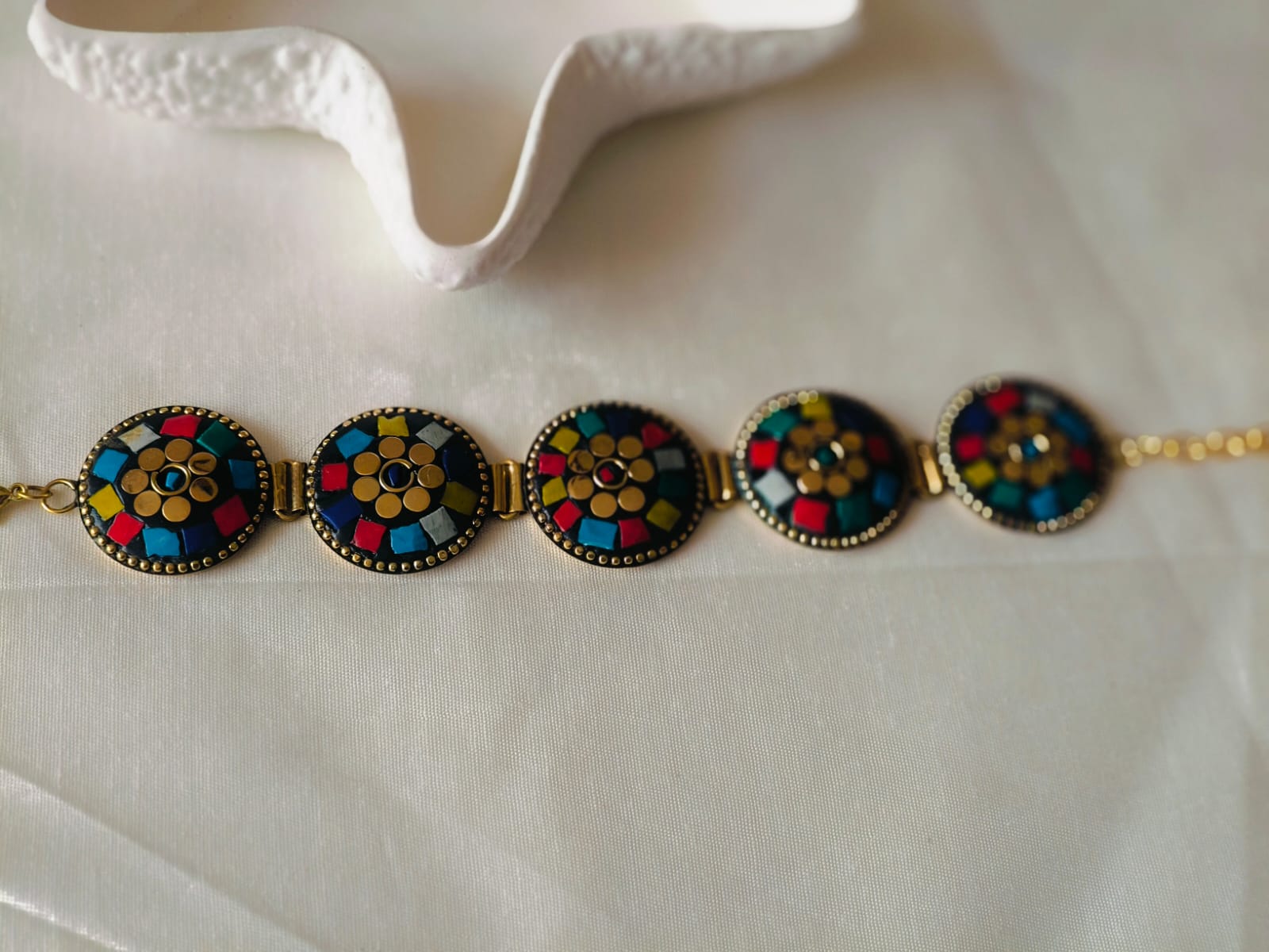 Tibetan Multicolor Round Bracelet