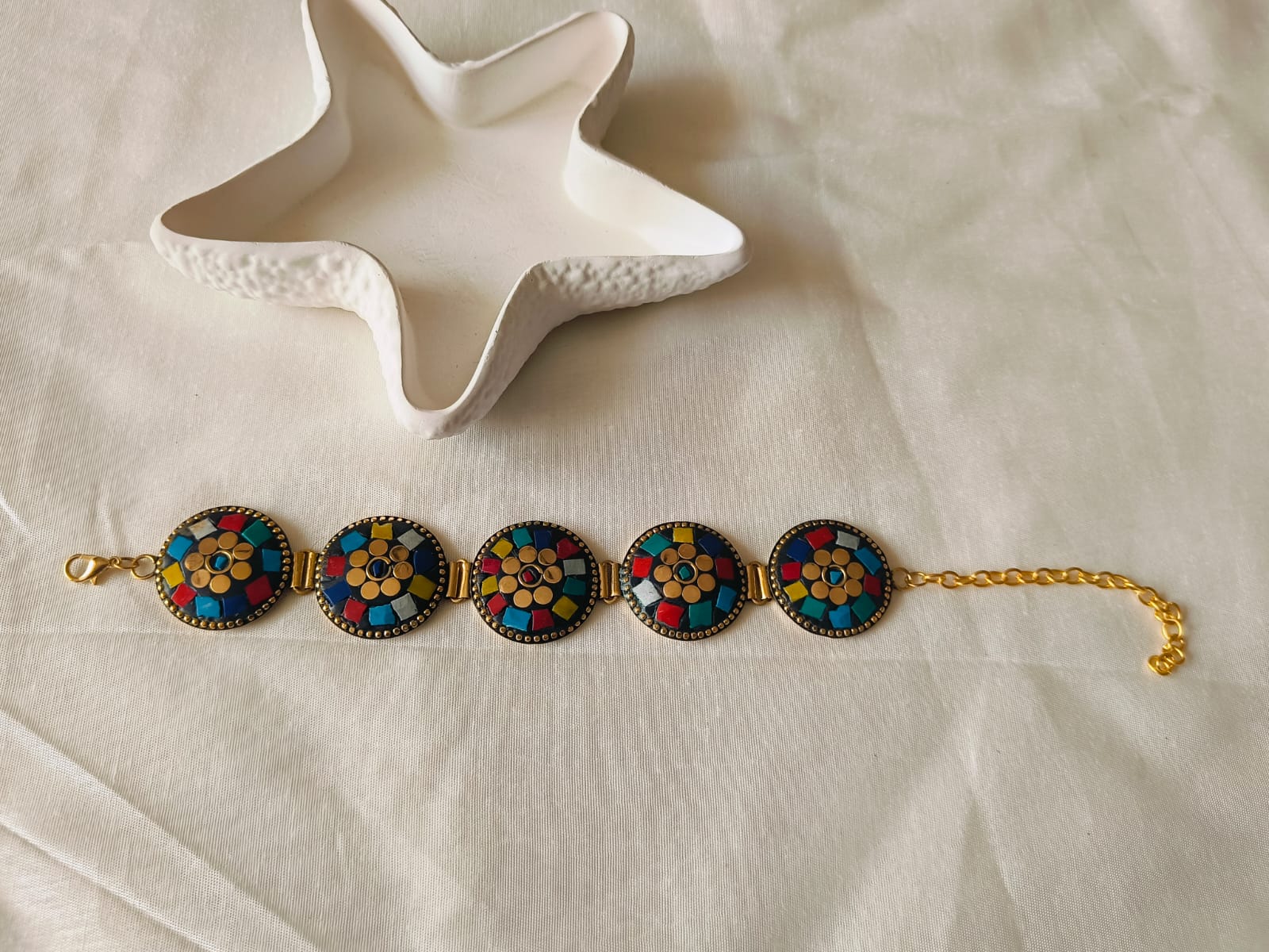Tibetan Multicolor Round Bracelet